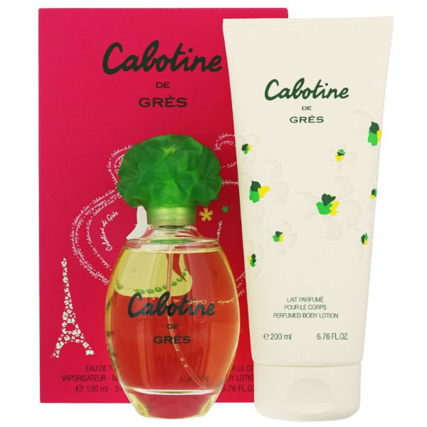 Gres Cabotine W Set / EDT 100ml / perfumed body lotion 200ml