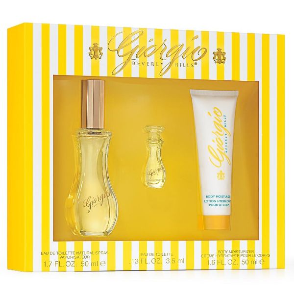 Giorgio Beverly Hills Giorgio / yellow/ W Set / EDT 50ml / body lotion 50ml / EDT 3.5ml