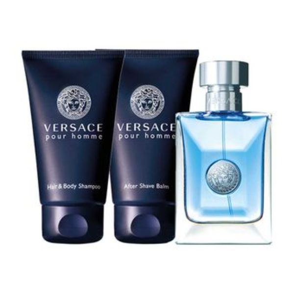 Versace Pour Homme M Set / EDT 50ml / after shave balm 50ml / hair body shamp 50ml
