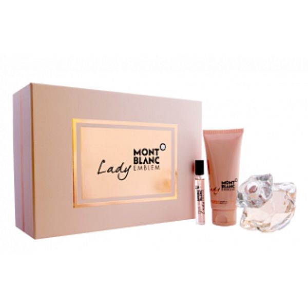 Mont Blanc Lady Emblem W Set / EDP 75ml / body lotion 100ml / EDP 7.5ml