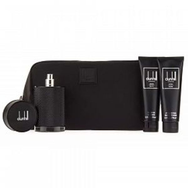 Dunhill Icon Elite M Set / EDP 100ml / after shave balm 90ml / shower gel 90ml / bag