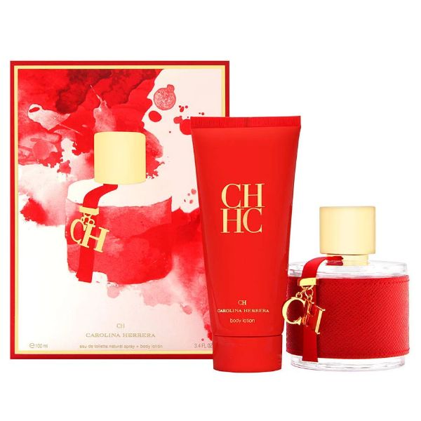 Carolina Herrera CH W Set - EDT 100 ml + body lotion 100 ml