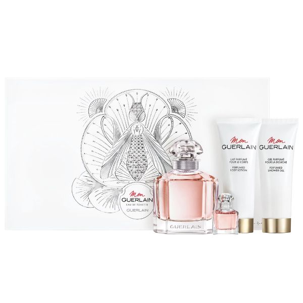 Guerlain Mon Guerlain W EDT 100 ml + body lotion 75 ml + shower gel 75 ml + mini EDT 5 ml/2018