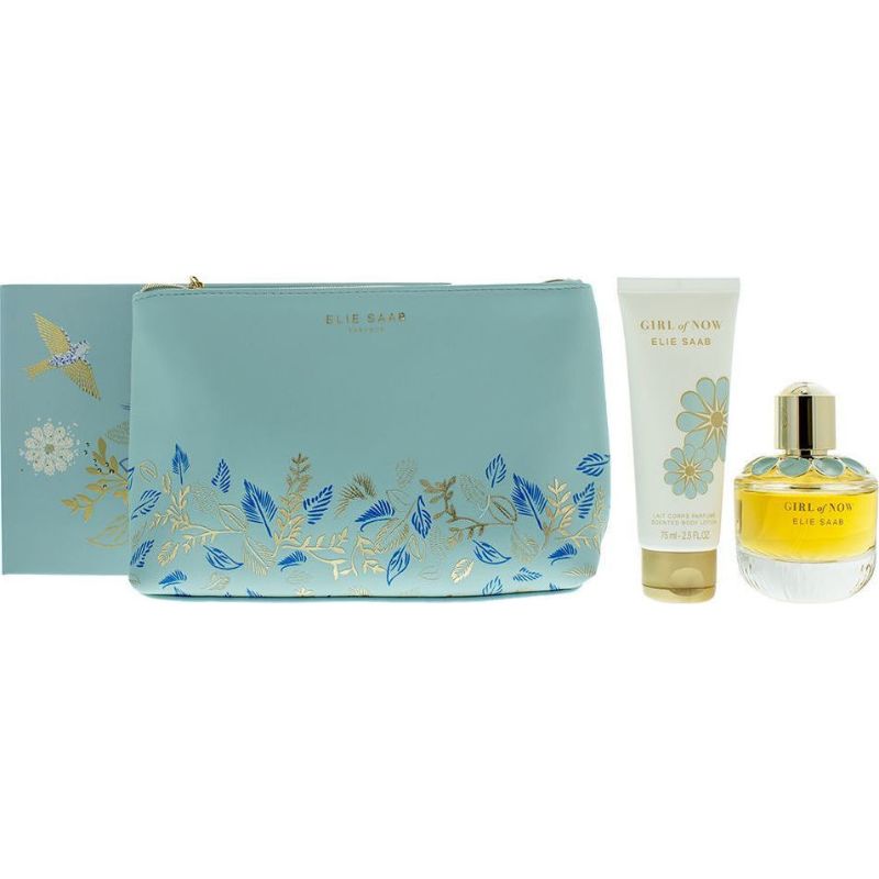 Elie Saab Girl Of Now W Set - EDP 50 ml + body lotion 75 ml + pouch /2017
