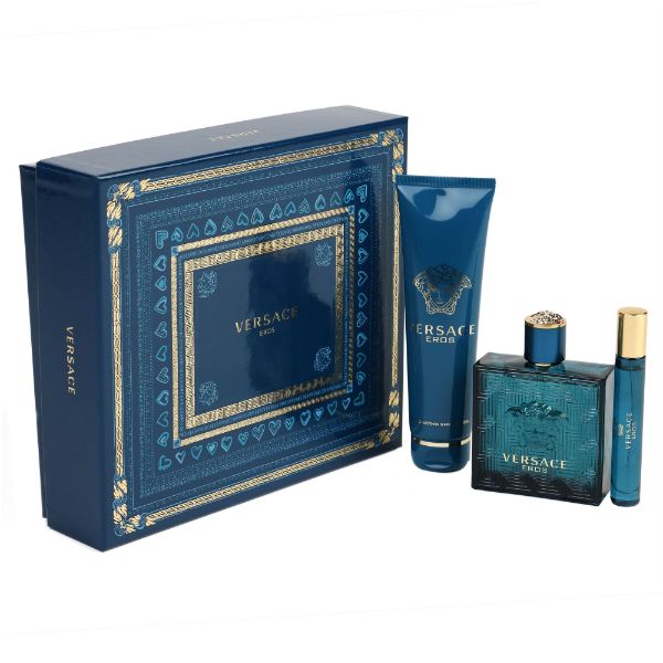 Versace Eros M Set - EDT 100 ml + shower gel 150 ml + EDT 10 ml