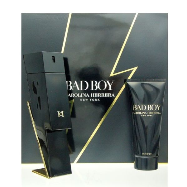 Carolina Herrera Bad Boy M Set - EDT 100 ml + shower gel 100 ml /2019