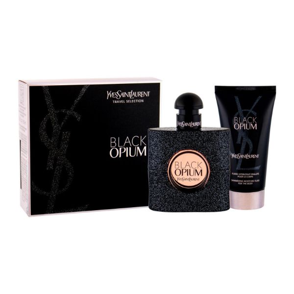 Yves Saint Laurent Black Opium W Set - EDP 50 + body lotion 50 ml