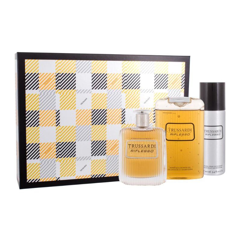 Trussardi Riflesso M Set - EDT 100 ml + shower gel 200 ml + deodorant 100 ml /2017