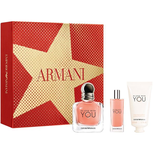 Armani In Love With you W Set - EDP 50 ml + EDP 15 ml + Hand Cream 50 ml 