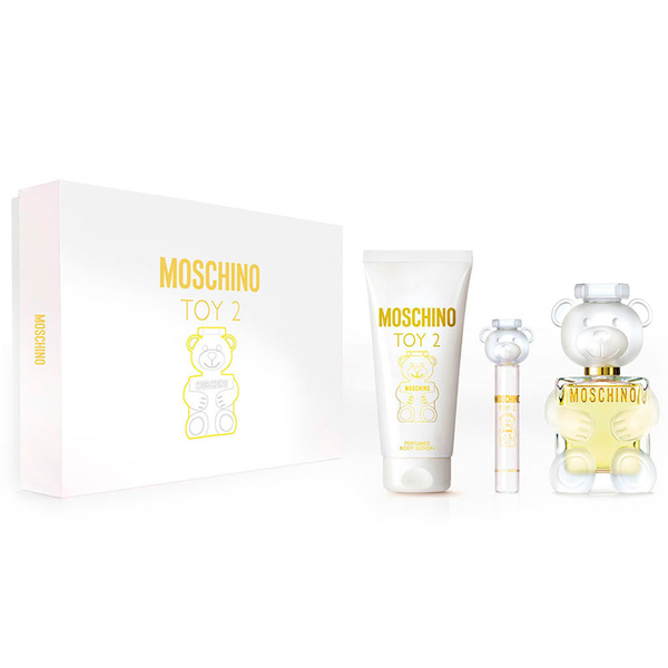 Moschino Toy 2 W Set - EdP 100 ml + body lotion 100 ml + sh/gel 100 ml + EdP 10 ml