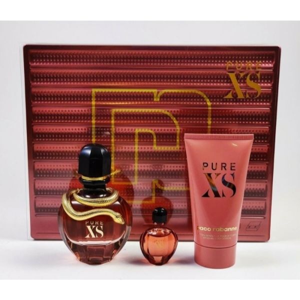 Paco Rabanne Pure XS W Set - EDP 50 ml + b/lot 75 ml + EDP 6 ml /2018