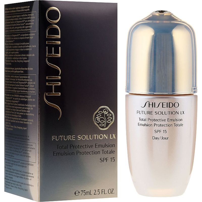 Shiseido Future Solution LX Total Protective Emulsion SPF15 75 ml