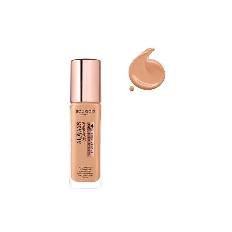 Bourjois Always Fabulous Extreme Resist 24hrs Spf20 Foundation 200 Rose Vanilla 30ml