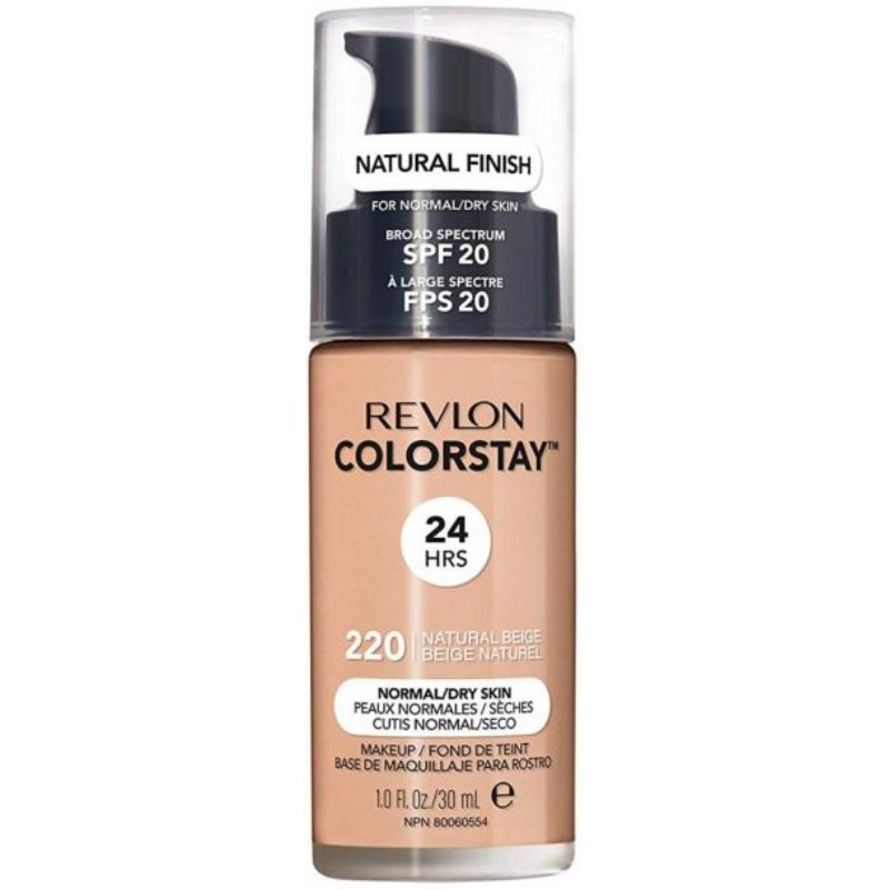 Revlon Colorstay Make-Up 220 Natural Beige Spf20 30ml (Normal/Dry)