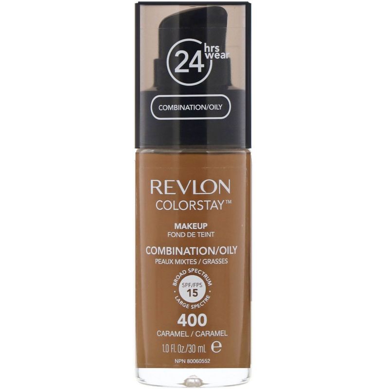 Revlon Colorstay Make-Up 400 Caramel Spf15 30ml (Combination/Oily)