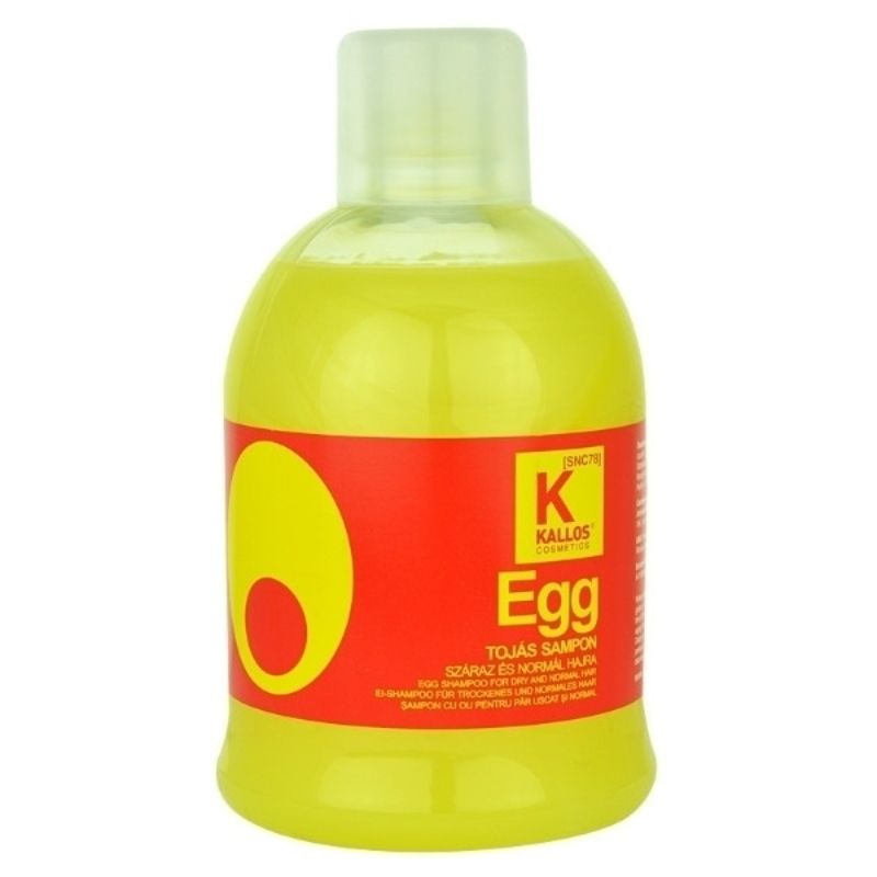 Kallos Egg Shampoo For Dry And Normal Hair 1000ml