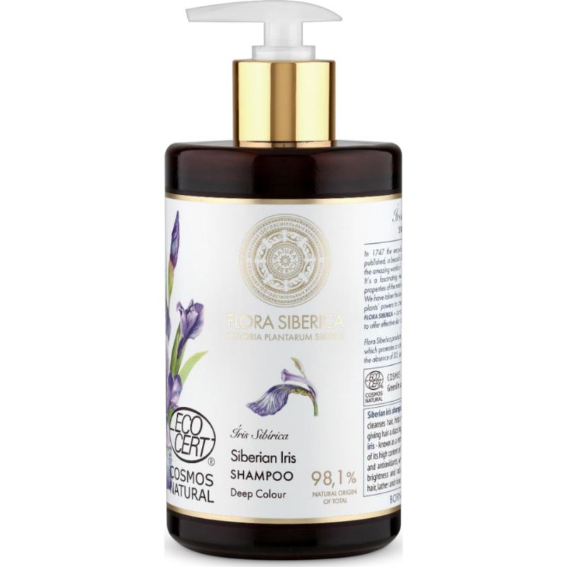 Natura Siberica Flora Siberica Siberian Iris Deep Colour Shampoo 480ml