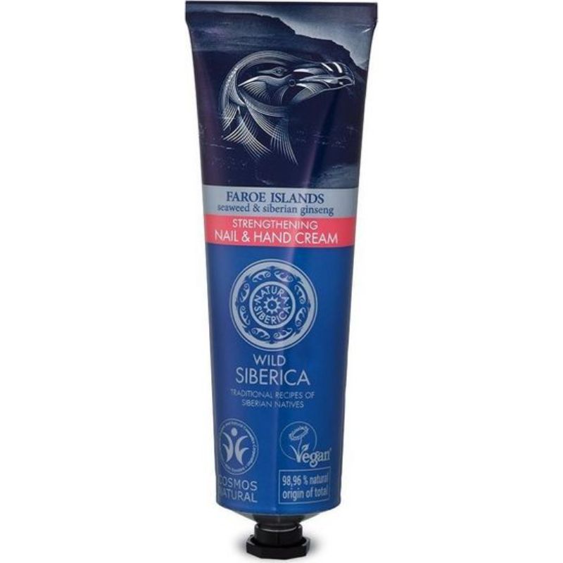 Natura Siberica Professional Wild Siberica Strengthening Nail And Hand Cream 75ml