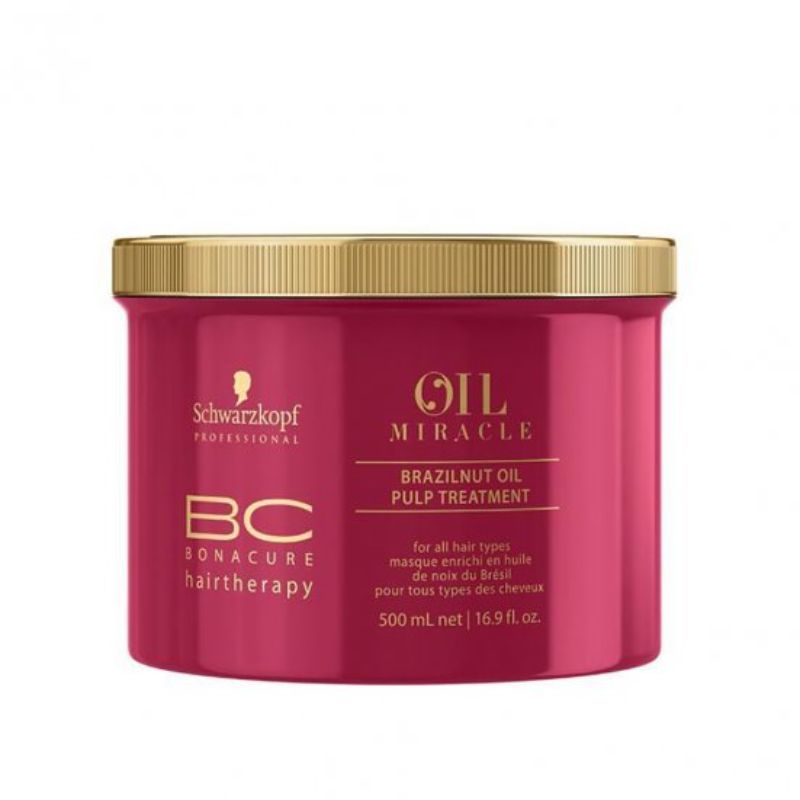 Schwarzkopf Bc Bonacure Brazilnut Oil Pulp Treatment Mask For All Hair Types 500ml