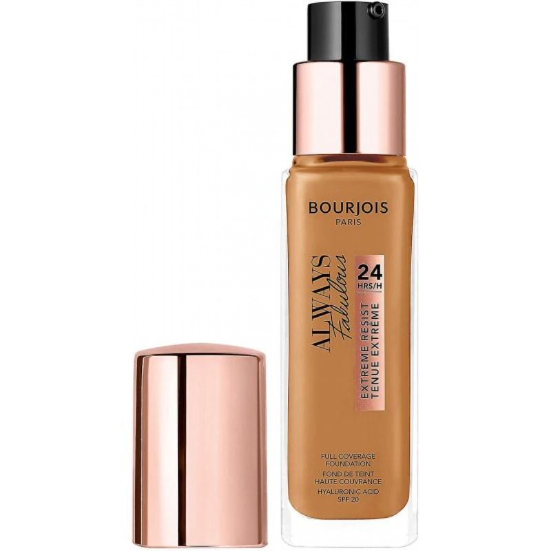 Bourjois Always Fabulous Extreme Resist 24hrs Spf20 Foundation 510 Gold Caramel 30ml