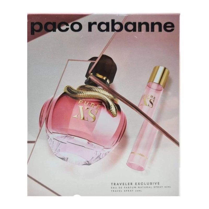 Paco Rabanne Pure XS W Set - EDP 80 ml + EDP 20 ml /2018