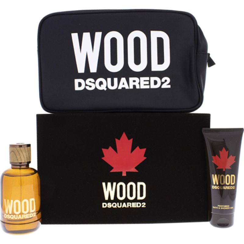 DsQuared2 Wood M Set - EDT 100 ml + sh/gel 150 ml /2018