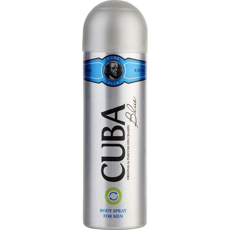 Cuba Blue Deodorant Spray 200Ml