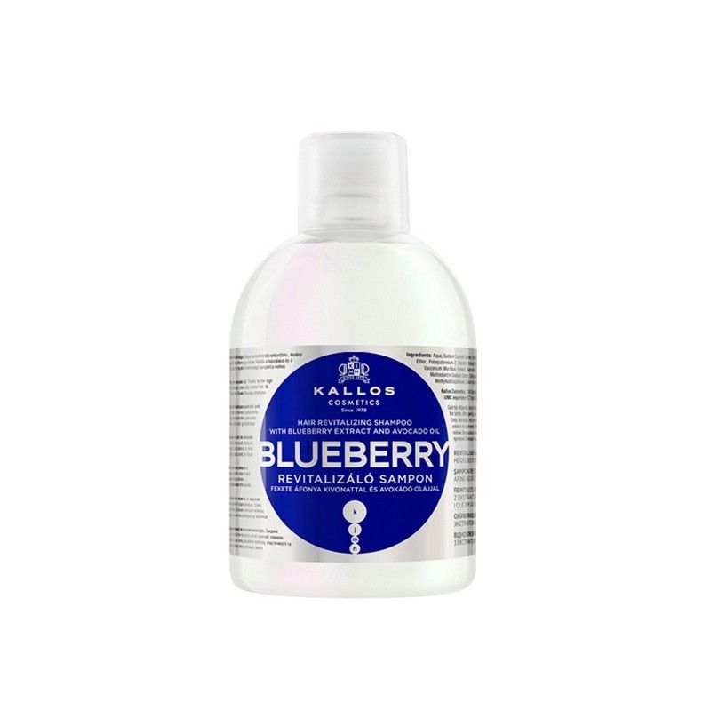Kallos Blueberry Hair Shampoo 1000Ml