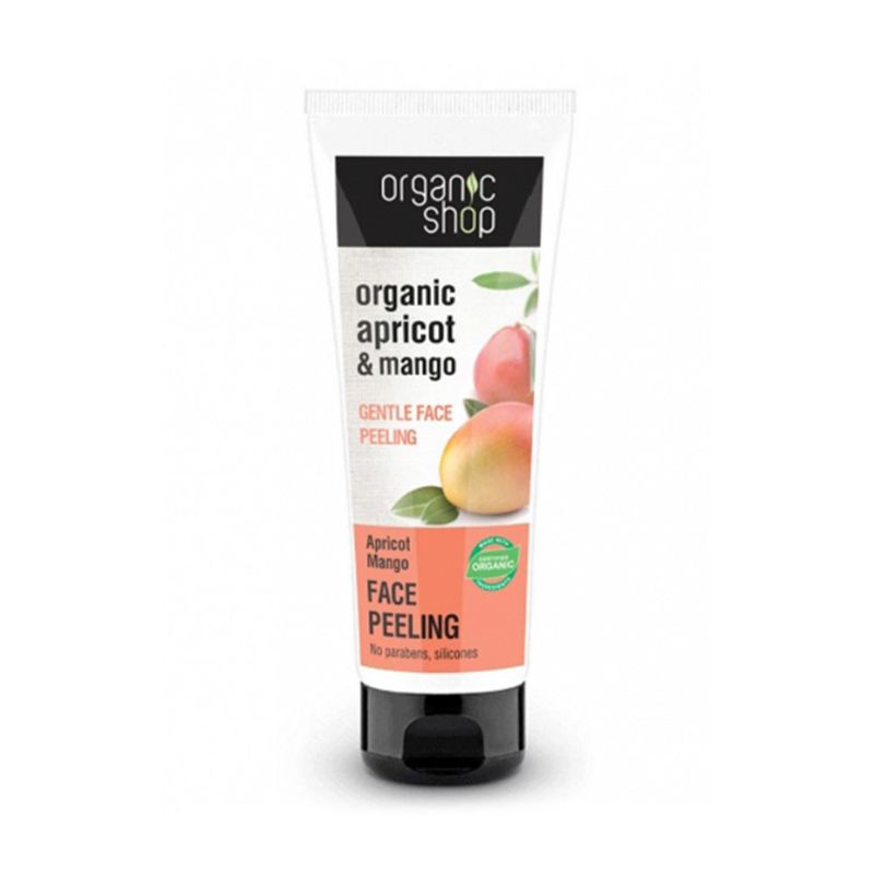 Natura Siberica Organic Shop Apricot Mango Gentle Face Peeling 75Ml