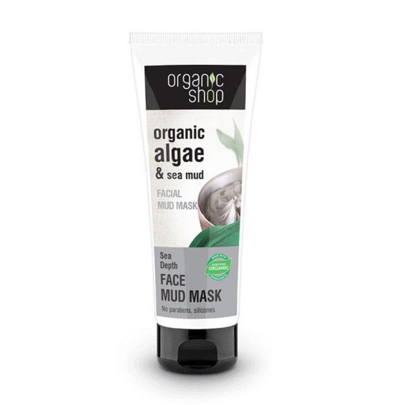 Natura Siberica Organic Shop Organic Algae And Sea Mud Facial Mask 75Ml