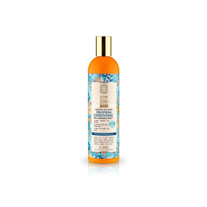 Natura Siberica Professional Conditioner Oblepikha Θρεψη Επανορθωση, Για Αδυναμα Και Ταλαιπωρημενα Μ