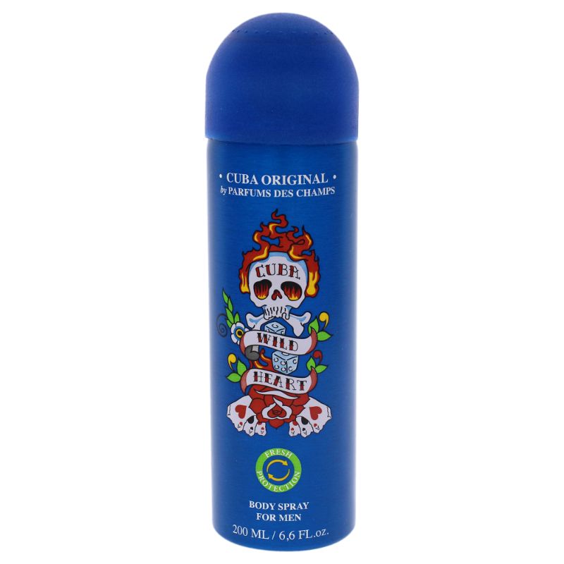 Cuba Wild Heart Deodorant Spray 200Ml