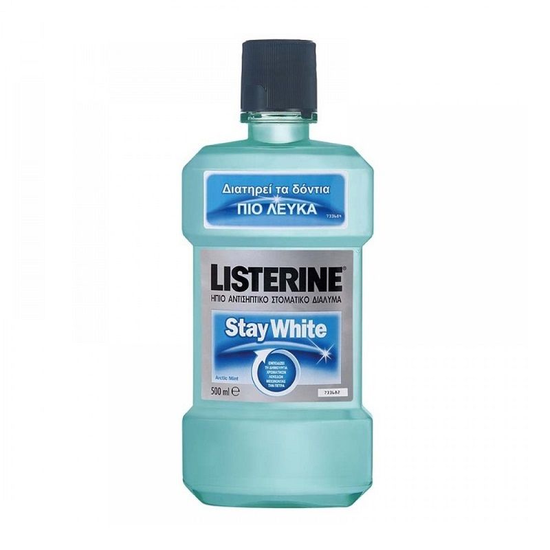 Listerine Stay White Στοματικο Διαλυμα 500Ml