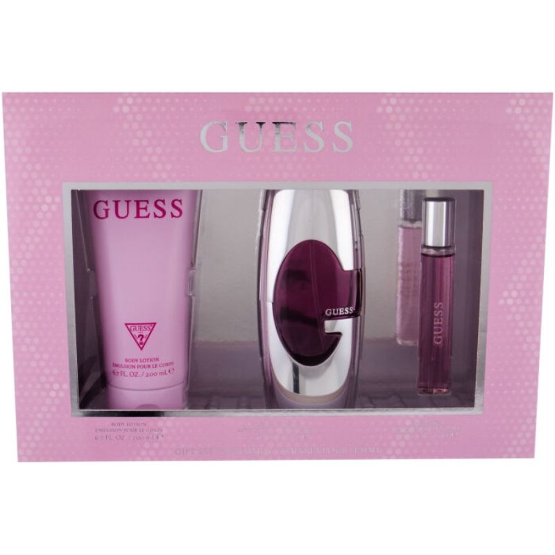 Guess Woman W Set - EdP 75 ml + B/lot 200 ml + EdP 15 ml