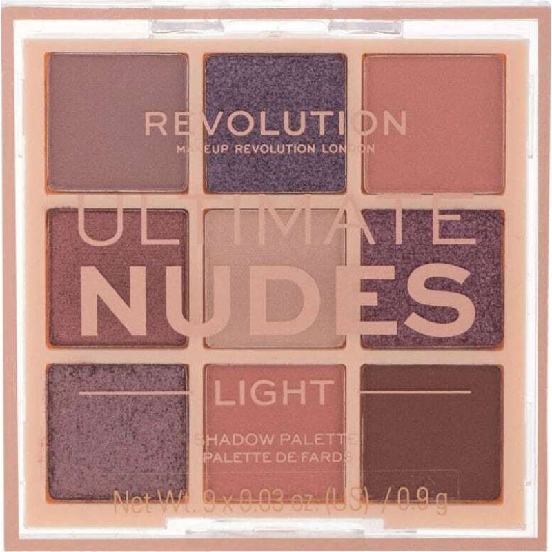 Makeup Revolution Ultimate Nudes Light Eyeshadow Palette 0.9Gr