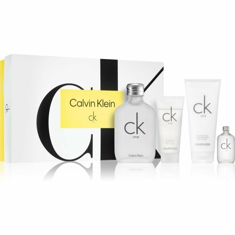 Calvin Klein CK One U Set - EDT 200 ml + sh/gel 100 ml + b/lot 200 ml + EDT 15 ml