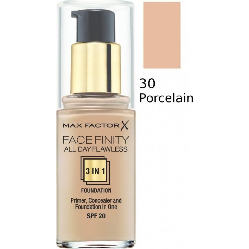 Max Factor Facefinity 30 Porcelain 3 In 1 Foundation 30Ml (Make Up)
