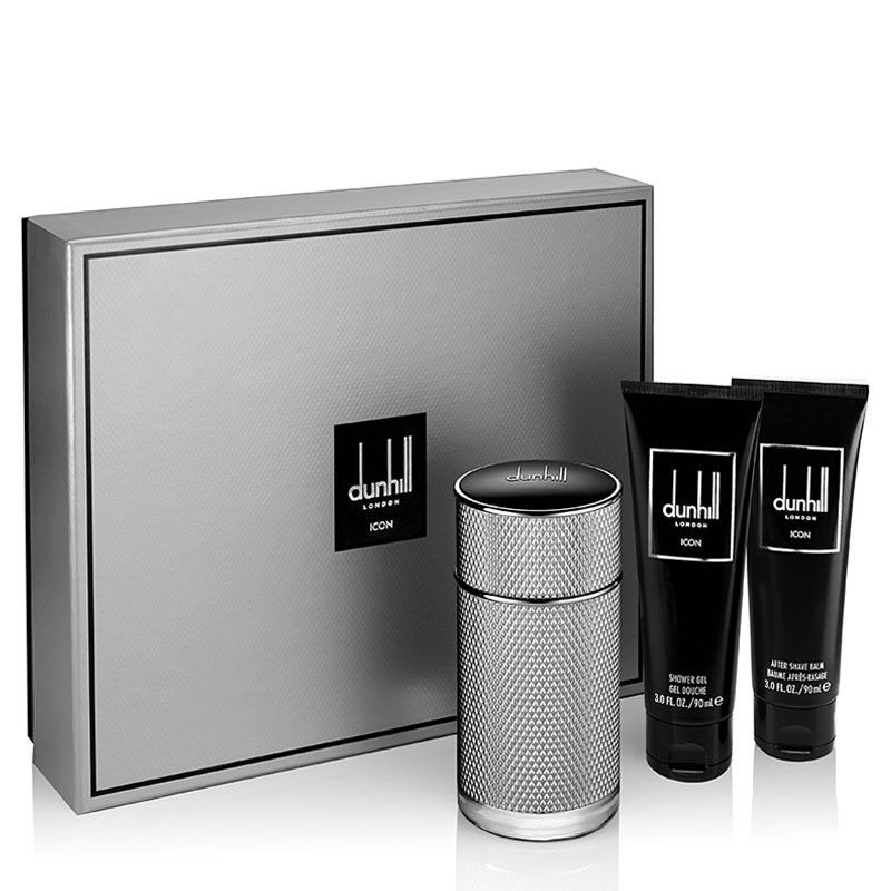 Dunhill Icon M Set - EDP 50 ml + a/s balm 90 ml + sh/gel 90 ml