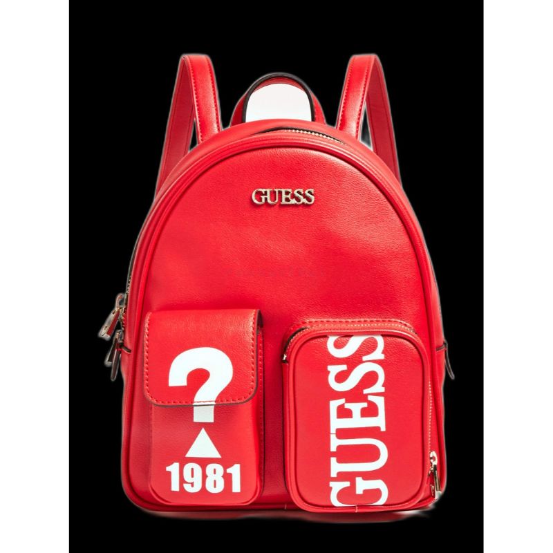 Guess Utility Vibe Backpack Red For Women