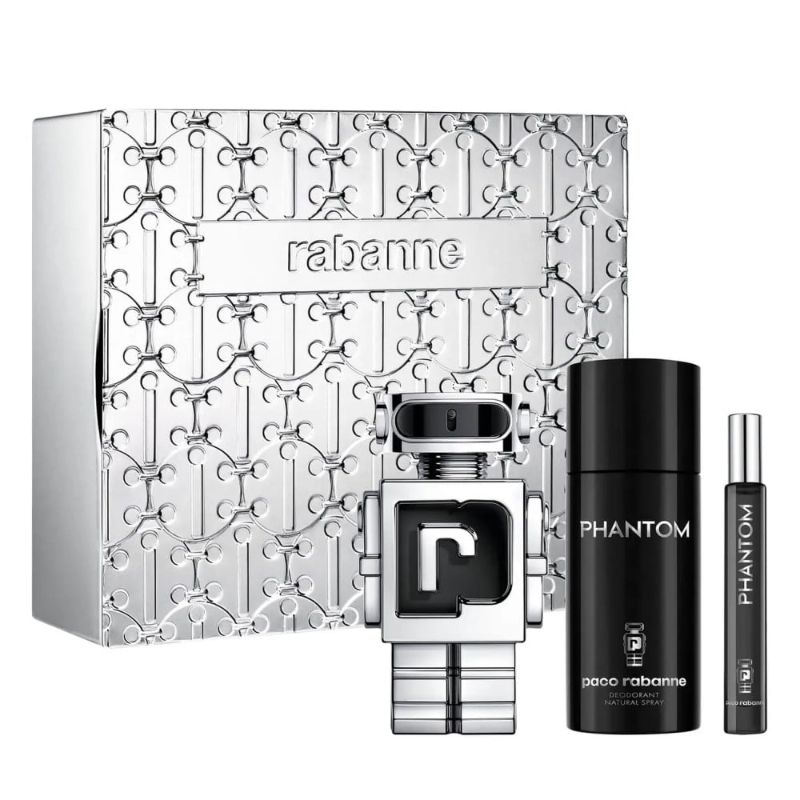 Paco Rabanne Phantom M Set - EDT 100 ml + deo spray 150 ml + EDT 10 ml /2021
