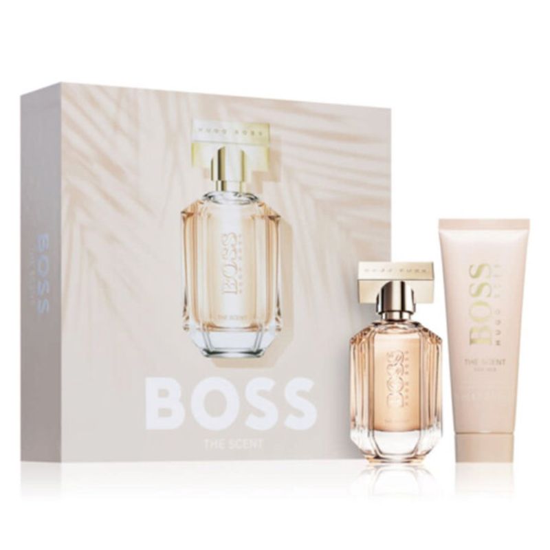 Hugo Boss The Scent W Set - EDP 50 ml + b/lot 75 ml