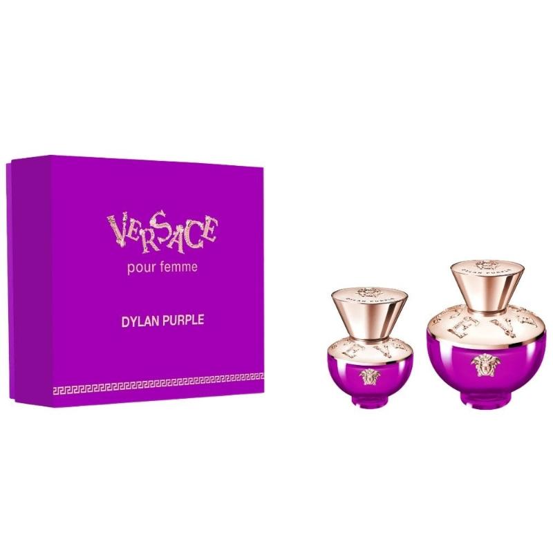 Versace Dylan Purple W Set - EDP 100 ml + b/lot 100 ml + sh/gel 100 ml + Round Case