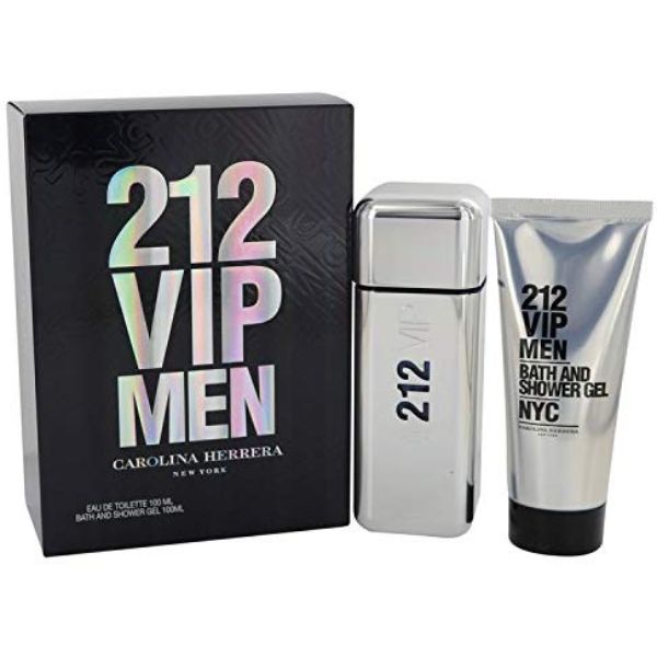 Carolina Herrera 212 VIP M Set / EDT 100ml / shower gel 100ml