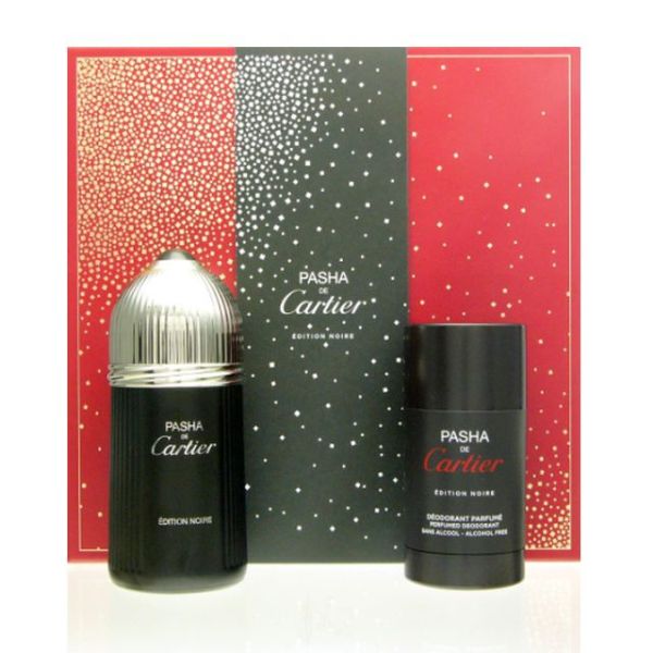 Cartier Pasha Edition Noire M Set / EDT 100 / deo stick 75ml