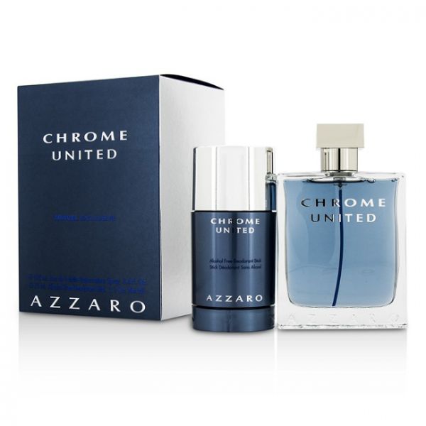 Azzaro Chrome United M Set / EDT 100ml / stick 75ml