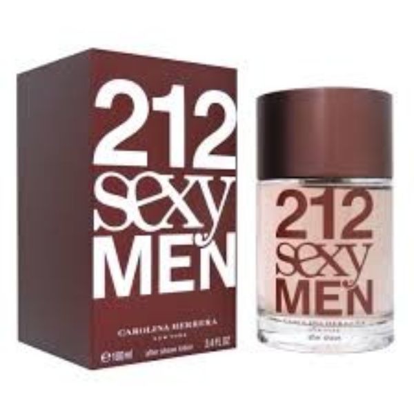 Carolina Herrera 212 Sexy Men M aftershave lotion 100ml (Tester)