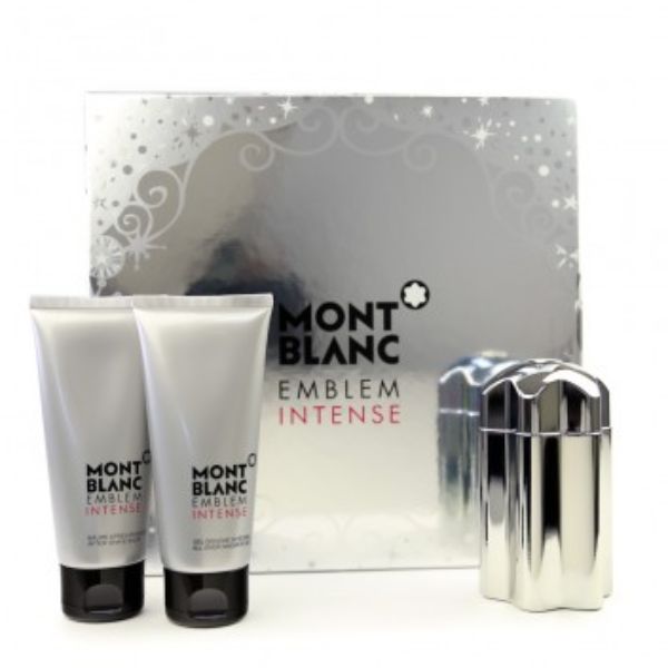 Mont Blanc Emblem Intense M Set / EDT 100ml / after shave balm 100ml / shower gel 100ml