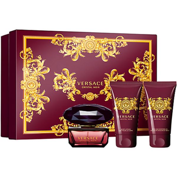 Versace Crystal Noir W Set / EDT 50ml / body lotion 50ml / shower gel 50ml