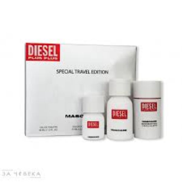 Diesel Plus Plus Masculine M / set / EDT 75ml / deo stick 75ml / EDT 30ml