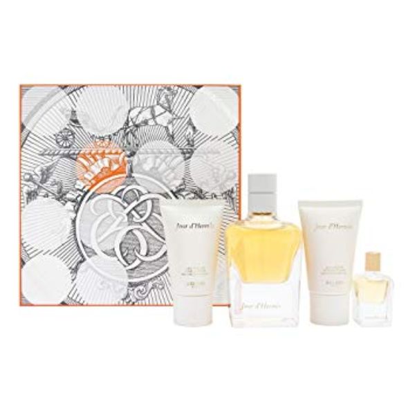 Hermes Jour D`Hermes W Set / EDP 85ml / body lotion 30ml / shower gel 30ml / EDP 7.5ml